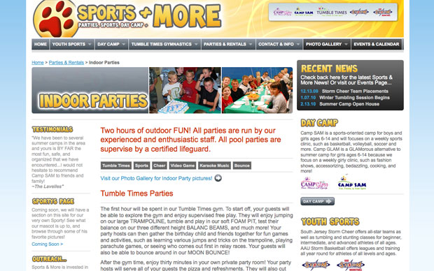 Sports And More | Indoor Parties